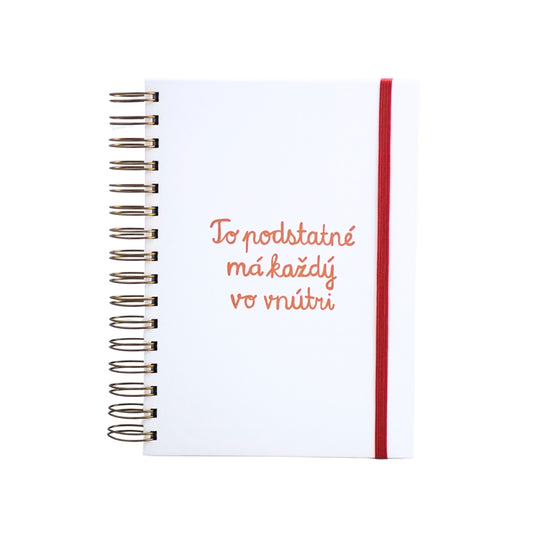 Zápisník To podstatné má každý vo vnútri