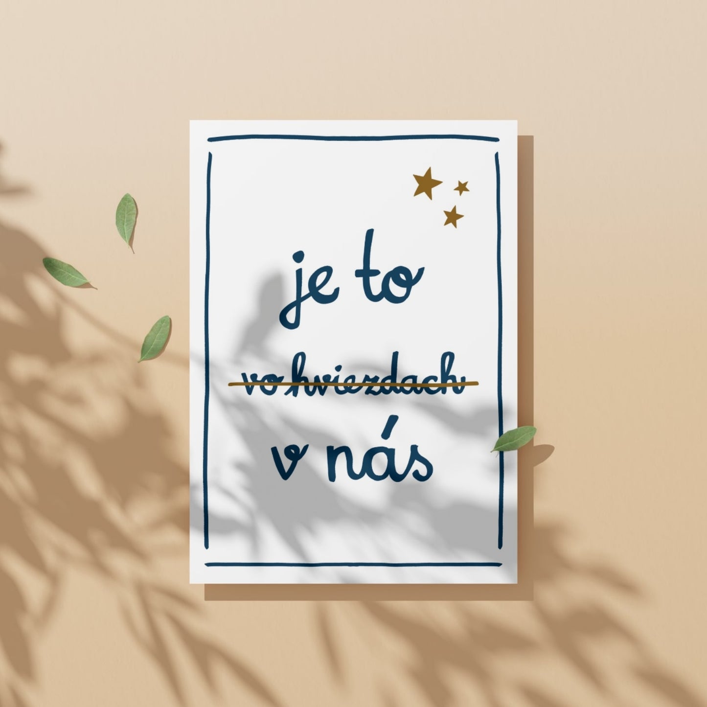 Plagát - Je to vo hviezdach