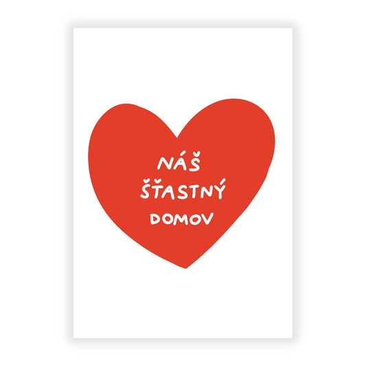 Plagát - Náš šťastný domov