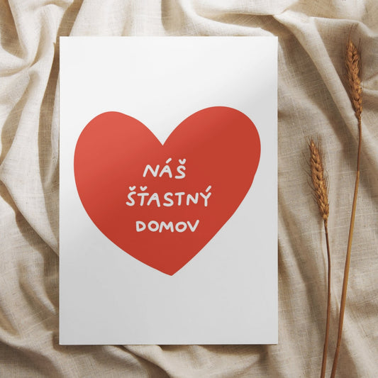 Plagát - Náš šťastný domov