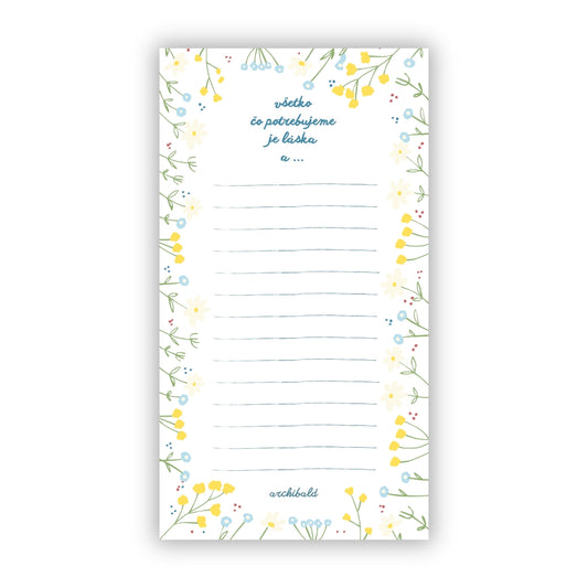 Magnetický trhací blok – Všetko, čo potrebujeme, je láska a...