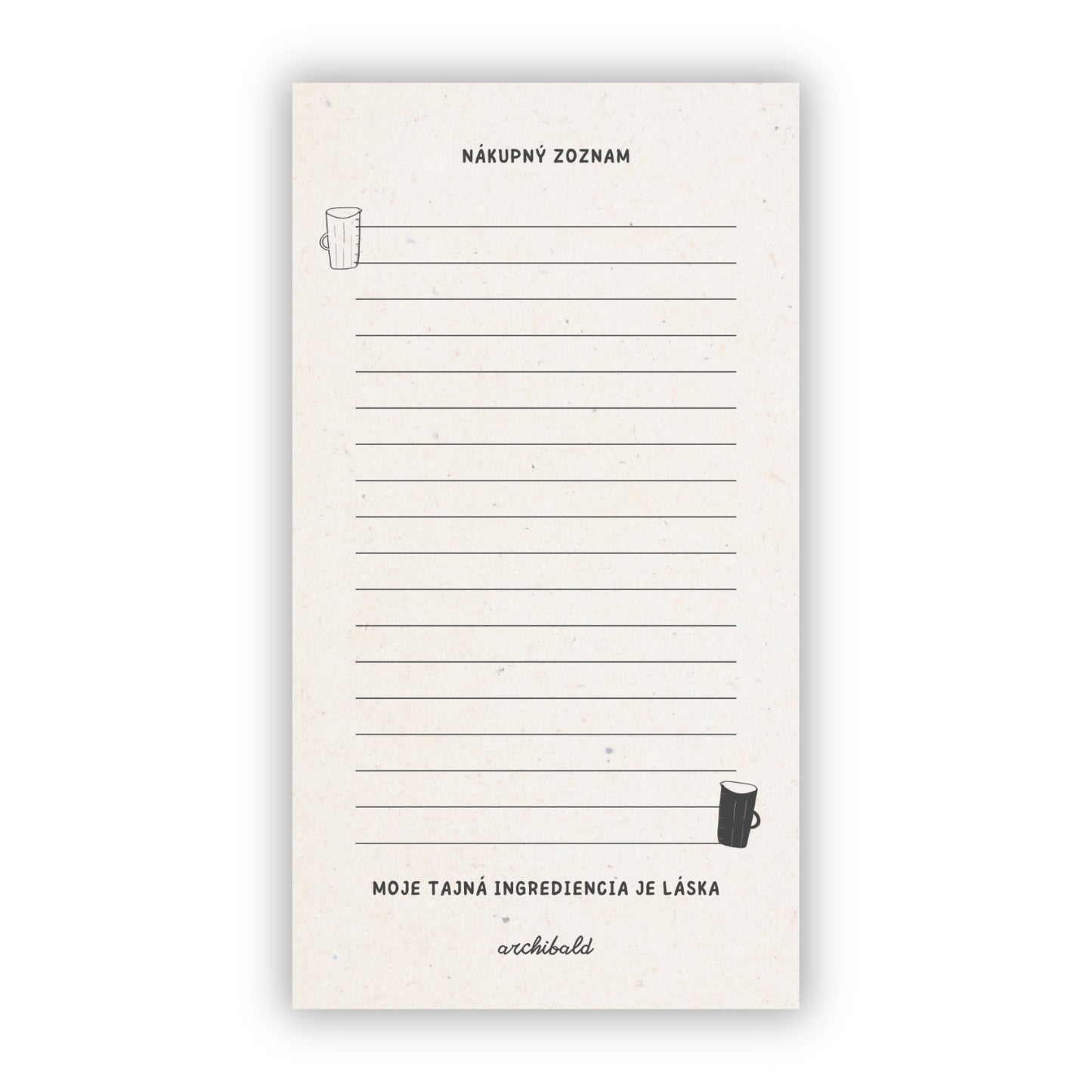 Magnetický trhací blok – Nákupný zoznam