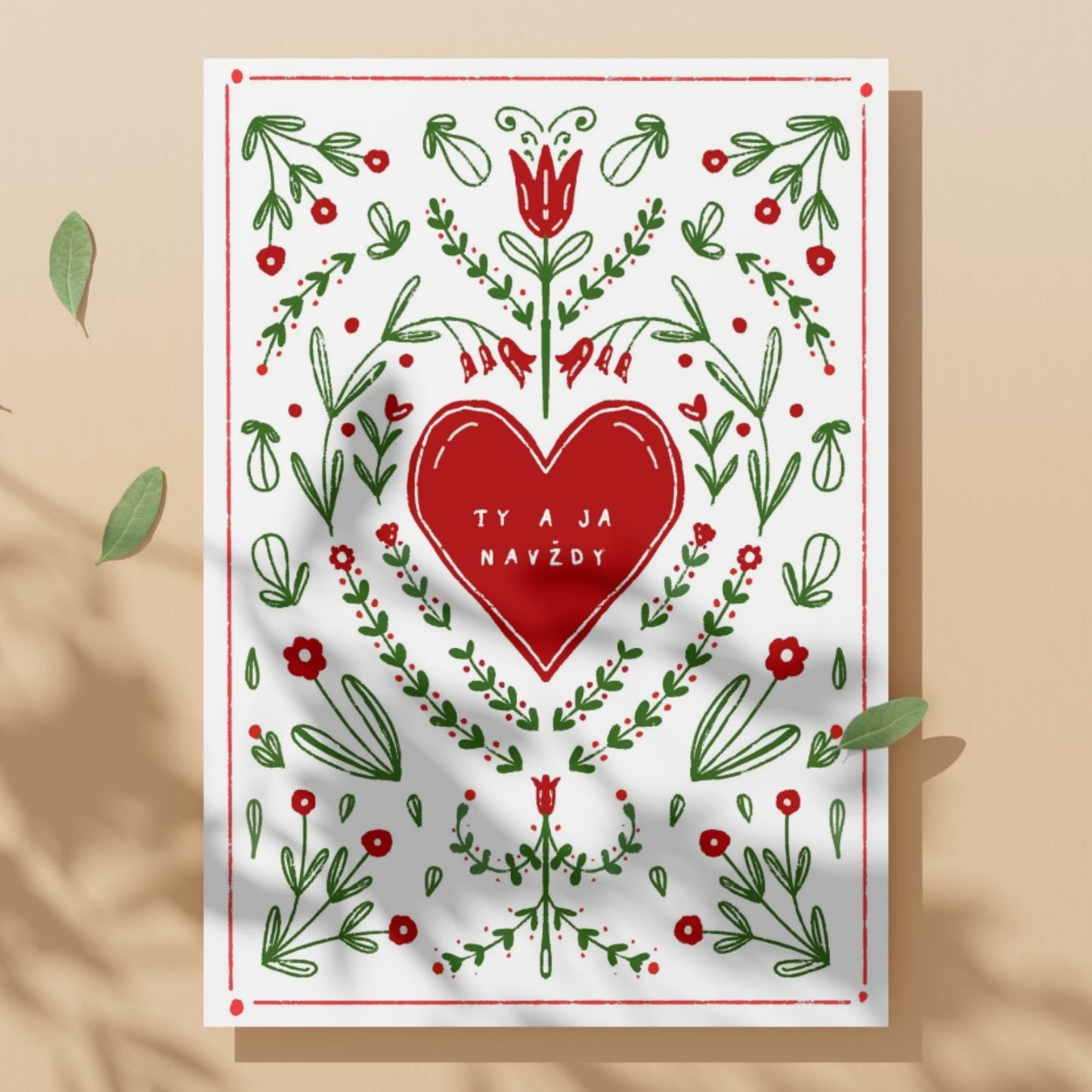 Pohľadnica - Ty a ja navždy