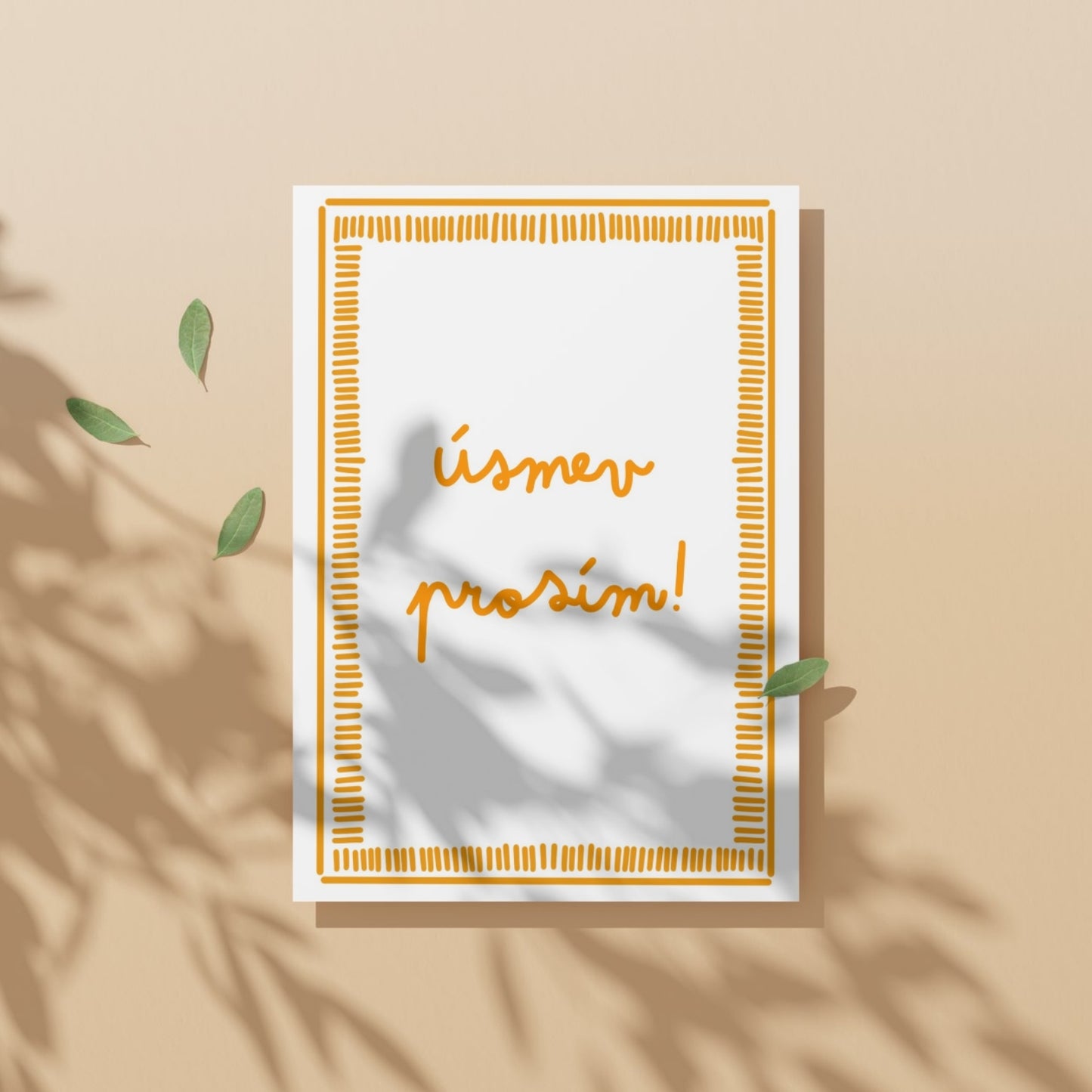 Plagát - Úsmev prosím!