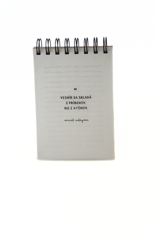 maly zapisnik velke sny recyklovany rucne vyrobeny