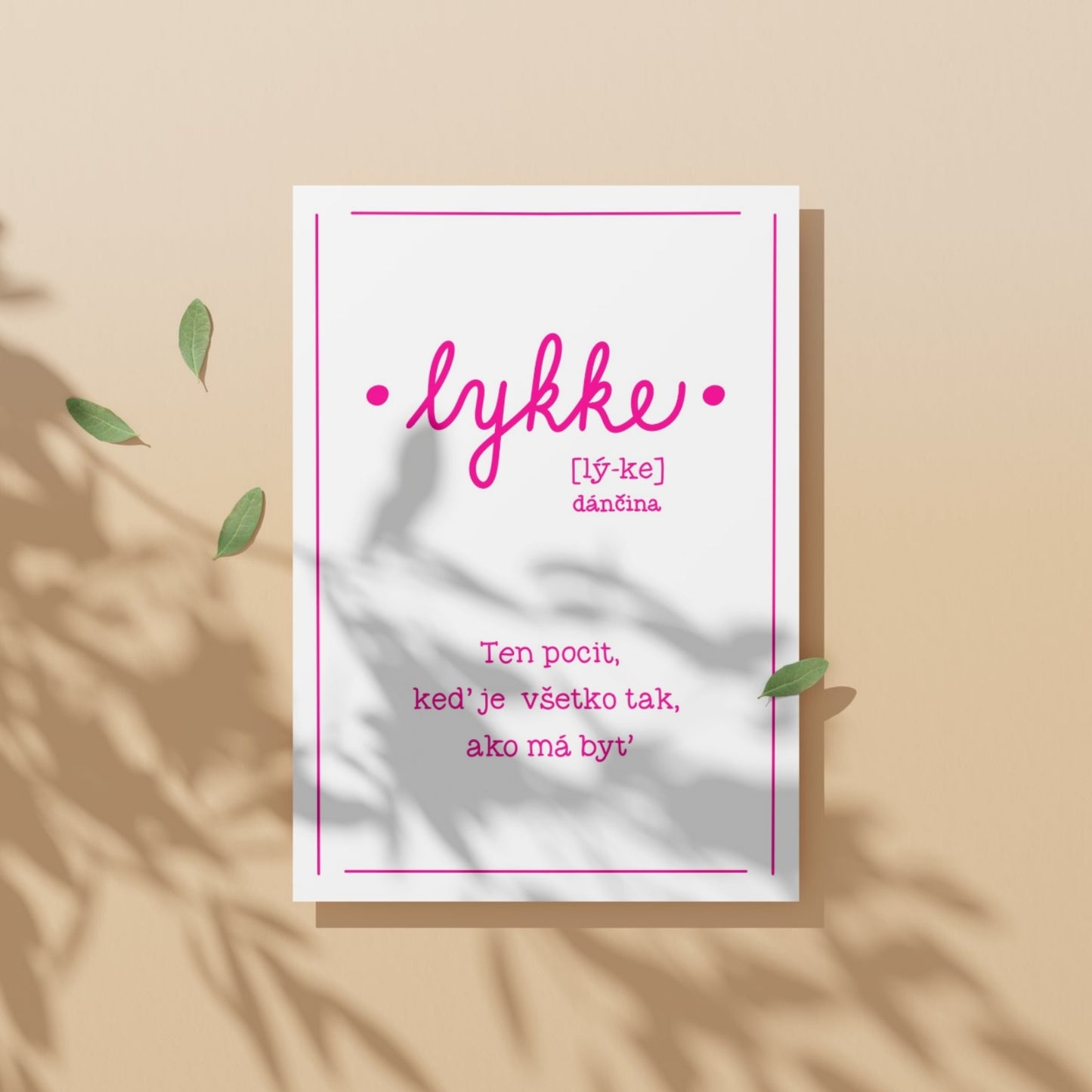 Plagát - Lykke