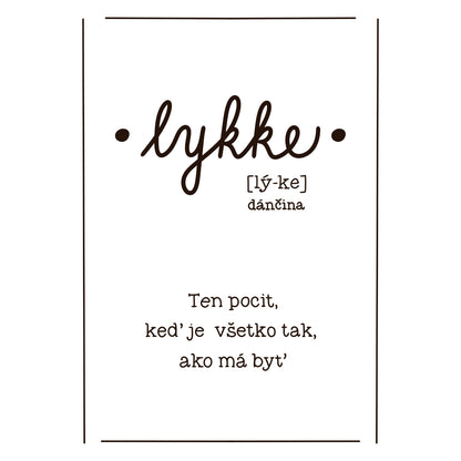 Plagát - Lykke