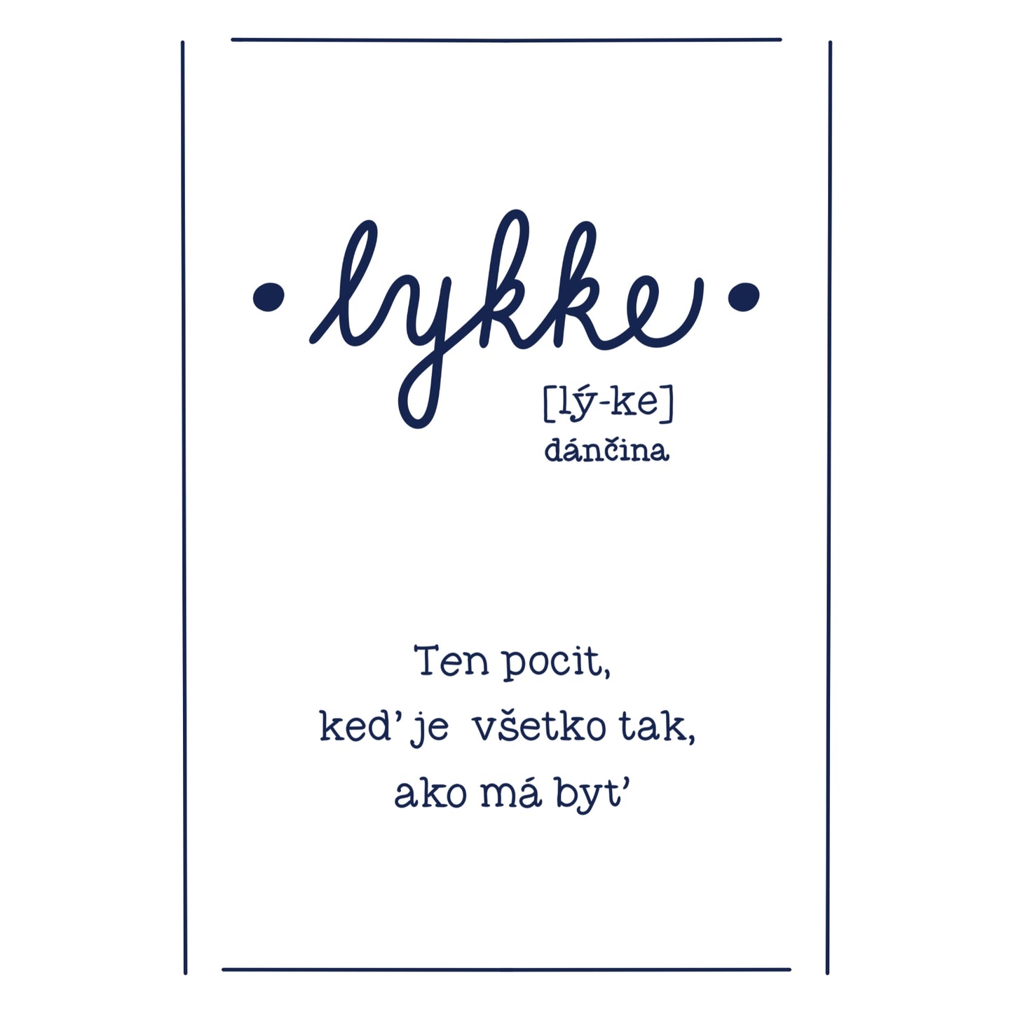 Plagát - Lykke