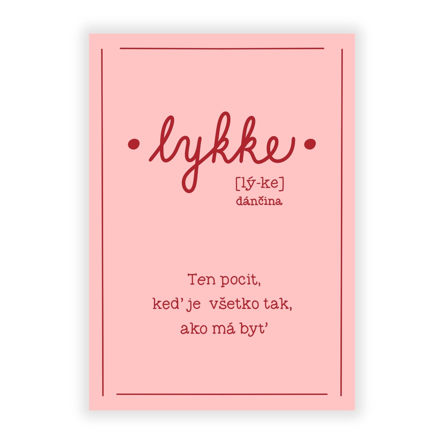 Plagát - Lykke