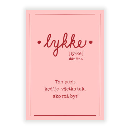 Plagát - Lykke