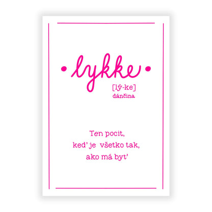 Plagát - Lykke