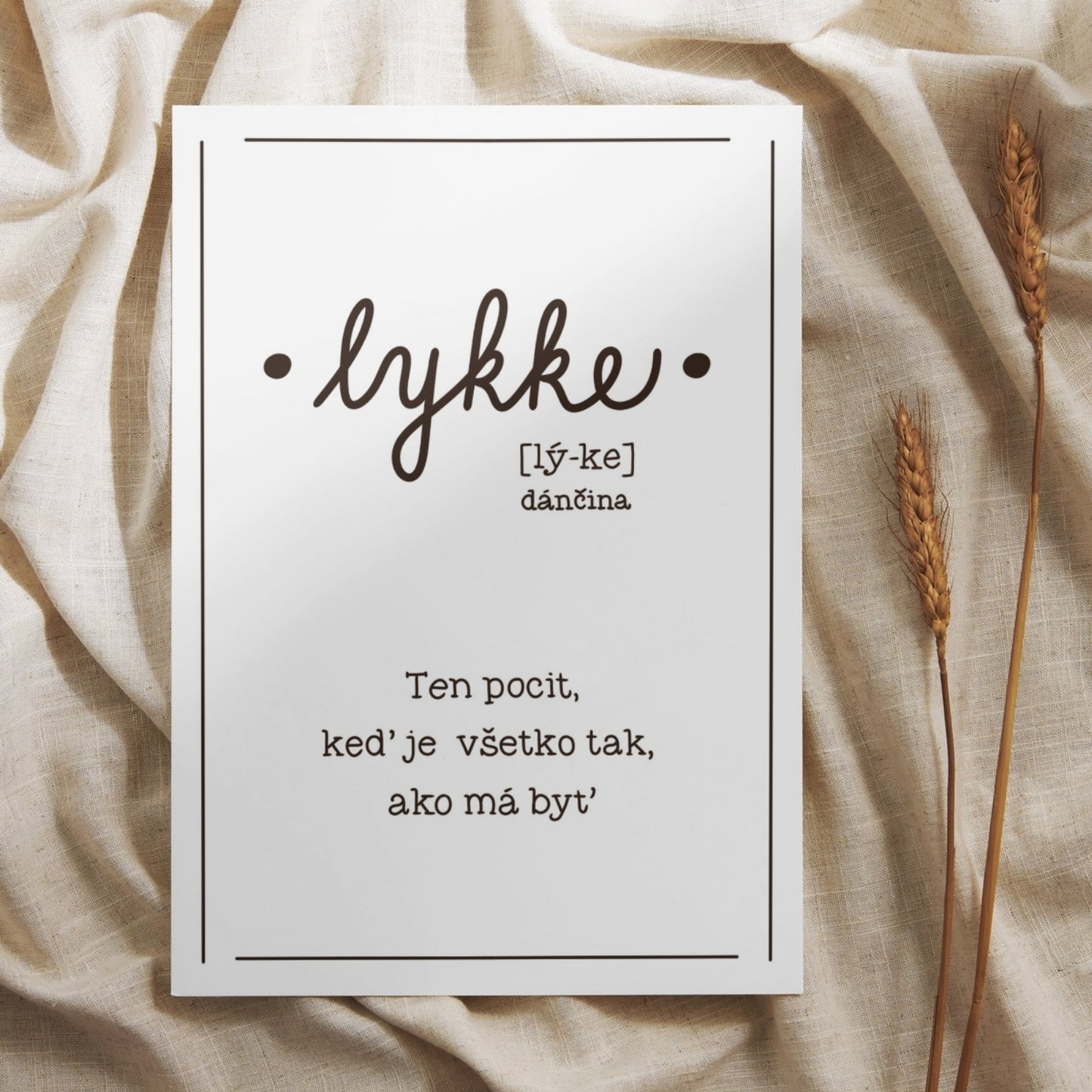 Plagát - Lykke