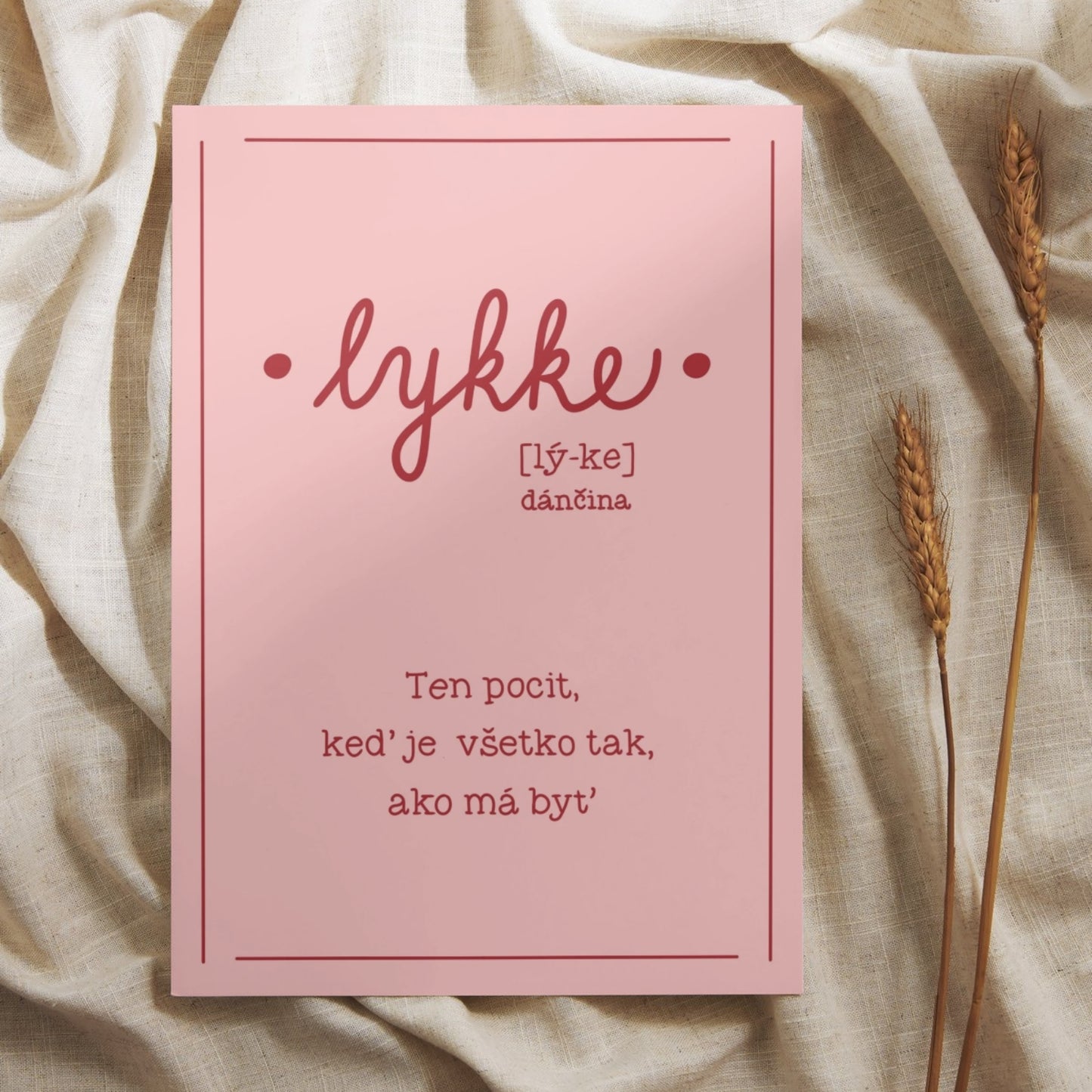 Plagát - Lykke