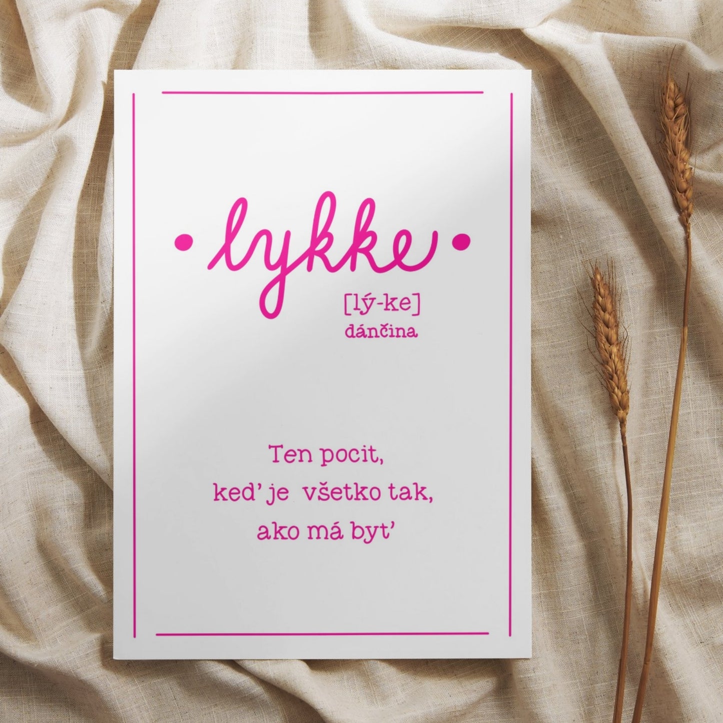 Plagát - Lykke
