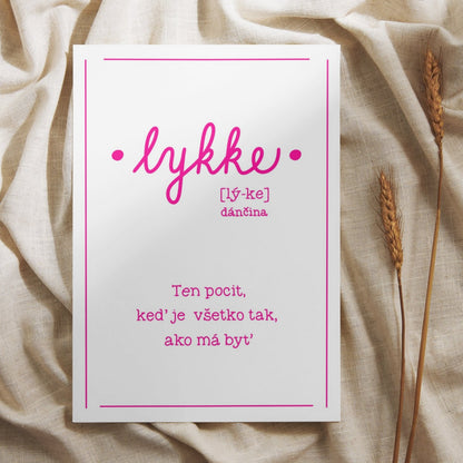 Plagát - Lykke