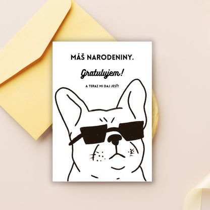 Prianie - Máš narodeniny. Gratulujem! - Pes