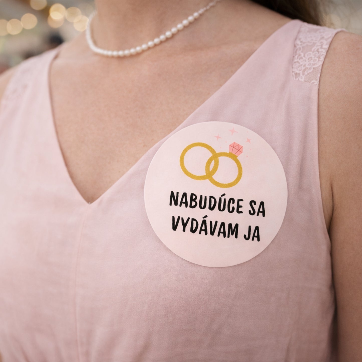 Sada svadobných nálepiek