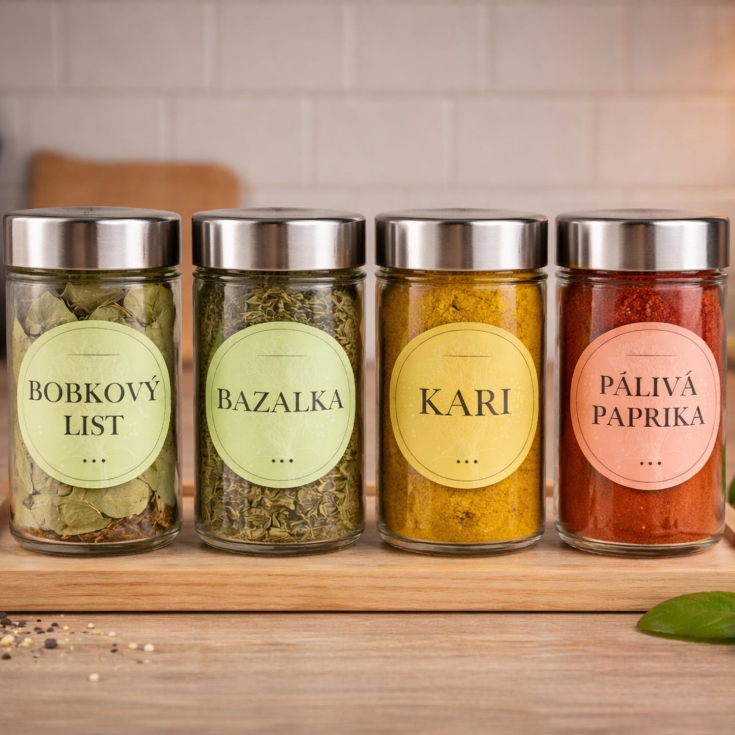 Sada nálepiek na koreničky