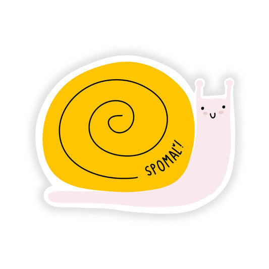 Nálepka - Spomaľ!