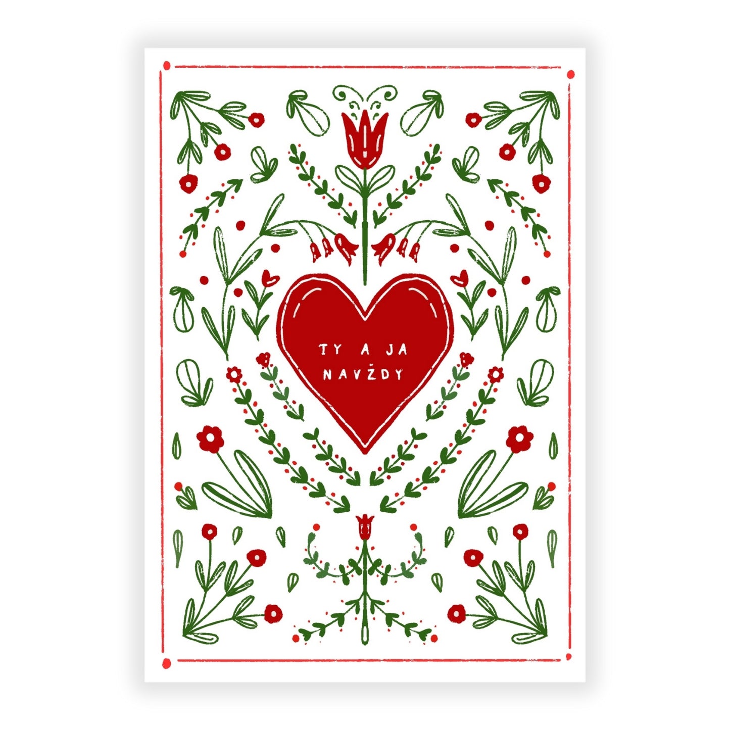 Pohľadnica - Ty a ja navždy